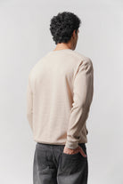 Side-Pocket Sweatshirt - Beige - Mendeez