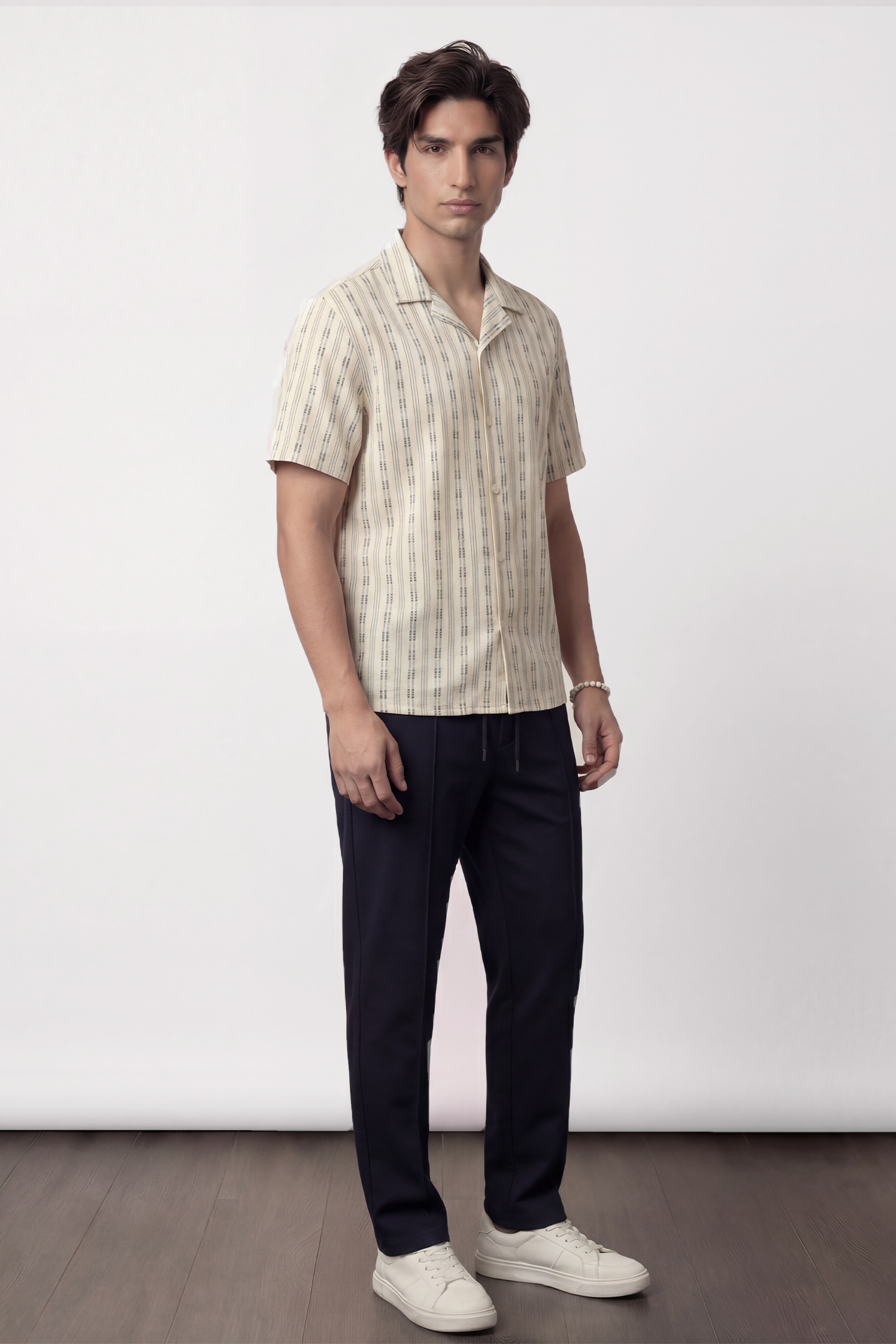 Cuban Shirt - Cream - Mendeez