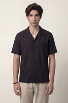 Cuban Shirt - Black - Mendeez