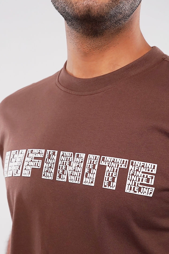 Oversized T-Shirt - Brown - Mendeez