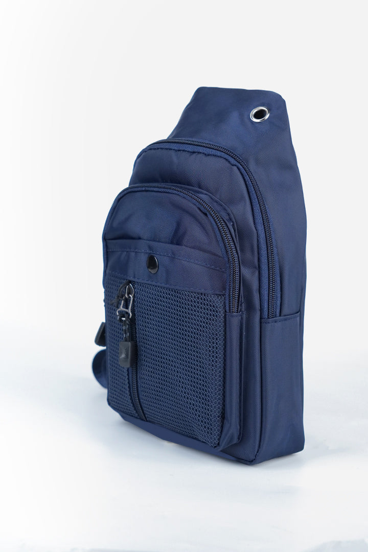Sling Bag - Navy Blue-1-MENDEEZ