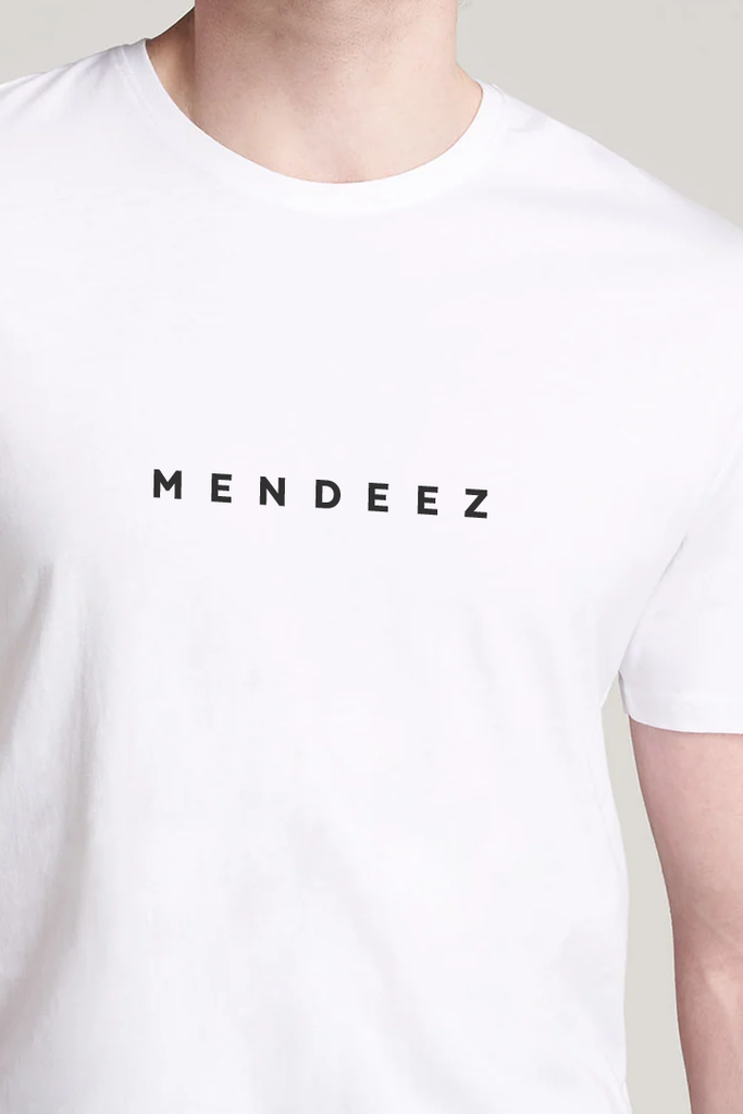 Printed Graphic T-Shirt - White - Mendeez