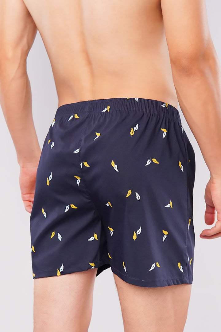 Leafy Drift Woven Boxer Shorts - Mendeez PK 