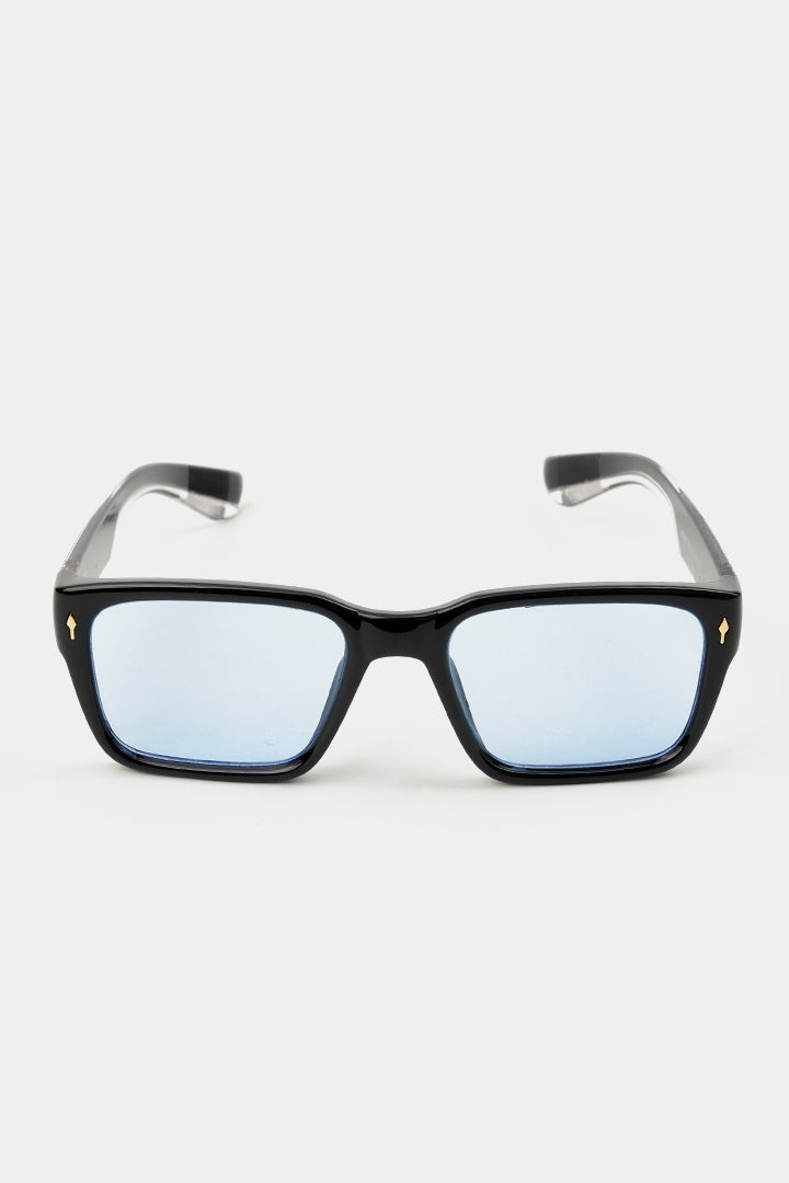 Rectangle Sunglasses - Black - Mendeez