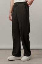 Pintex Jogger Pants - Black - FA - Mendeez