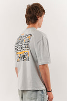 Box Fit Tee - Grey - Mendeez