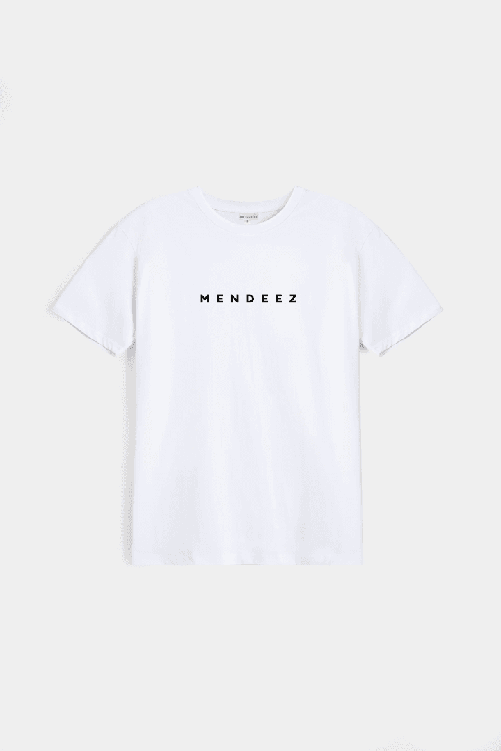 Printed Graphic T-Shirt - White - Mendeez