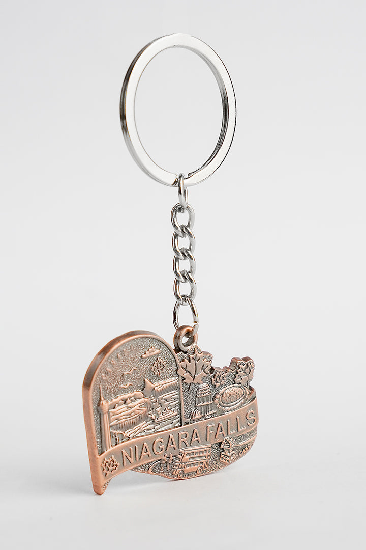 Niagara Falls Keychain - Copper - Mendeez