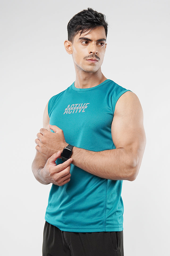 Tank Top - Teal Green - Mendeez