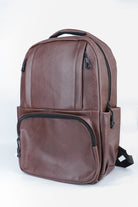 Classic Executive Leather Backpack – Vintage Brown-2-MENDEEZ