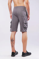 Terry Cargo Shorts - Dark Grey - Mendeez