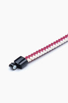 Maroon and White Slim Bracelet-2-MENDEEZ
