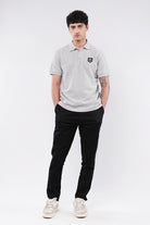 Signature Polo Shirt - Heather Grey - Mendeez