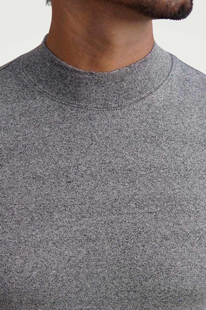 Steel Mirage Mock Neck Sweatshirt - Mendeez PK 