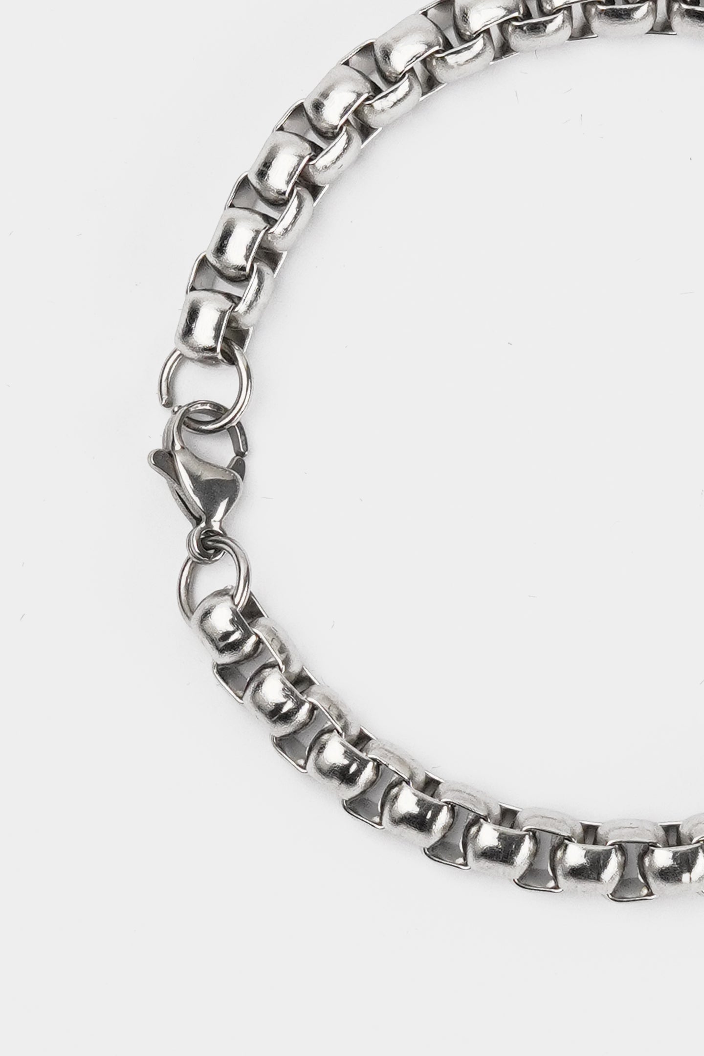 Box Chain Bracelet - Silver - Mendeez