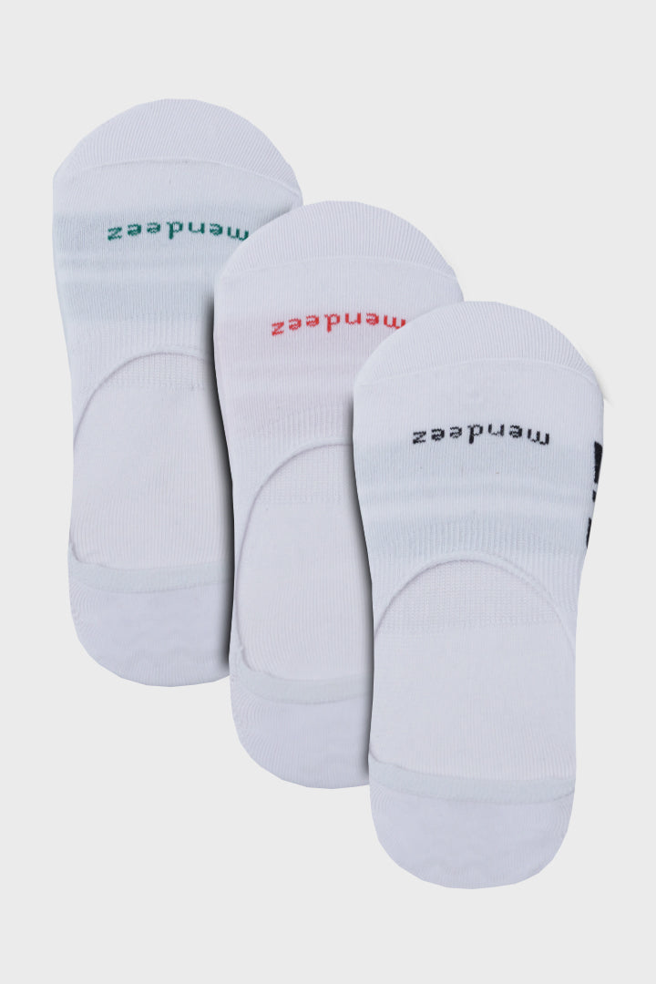 No Show Socks - Pack of 3 - Mendeez