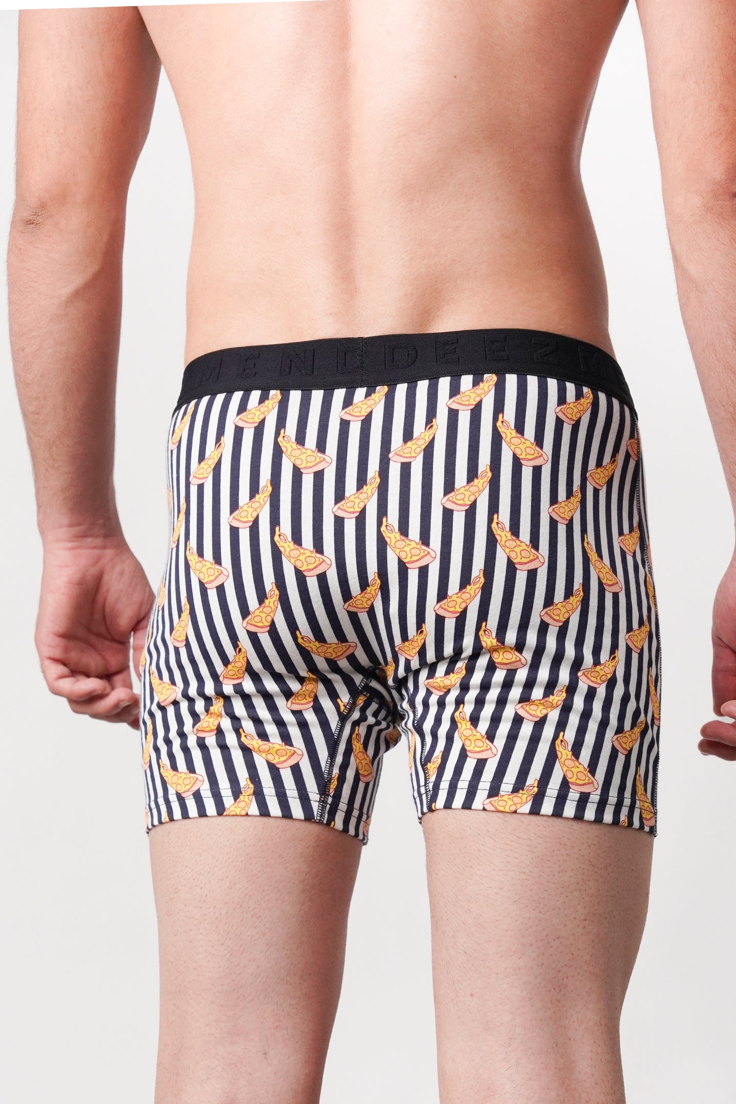 Printed All Day Boxers - Black & White - Mendeez