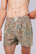 Woven Boxer Shorts - Camouflage - Mendeez