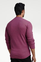 Rosy Pink Mock Neck Sweatshirt - Mendeez PK 