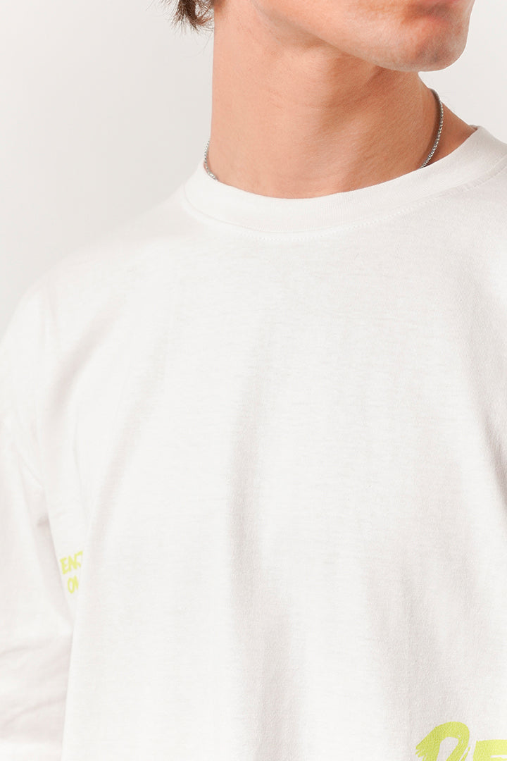 Box Fit Tee - White - Mendeez