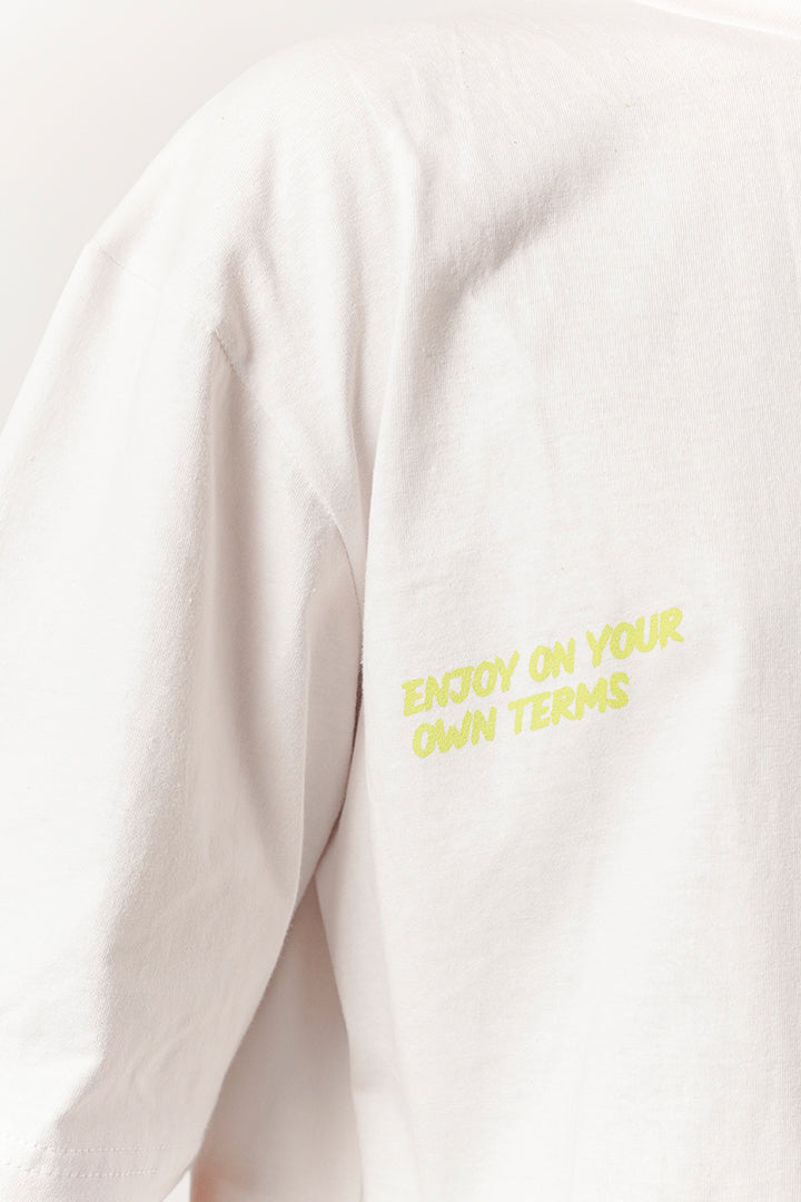 Box Fit Tee - White - Mendeez