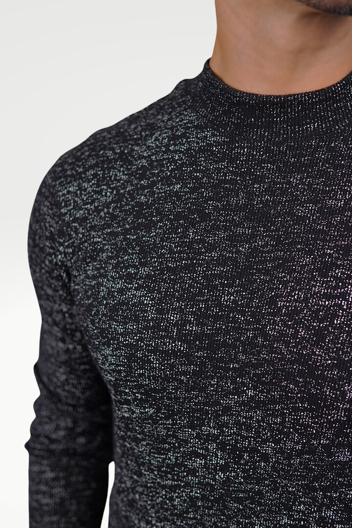 Licorice Twilight Mock Neck Sweatshirt - Mendeez PK 