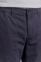 Classic Straight Pants - Navy Blue - Mendeez