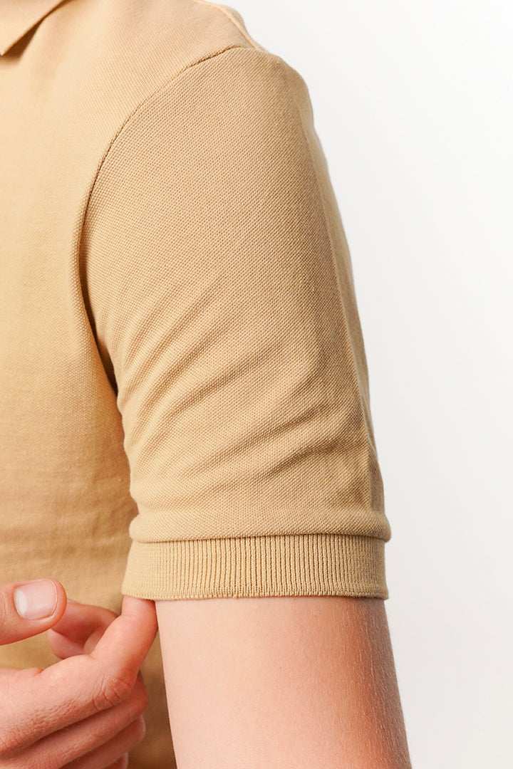 Regular Fit Polo Shirt - Clay - Mendeez