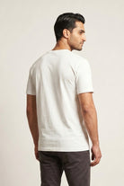 Crew Neck T-Shirt - White - Mendeez
