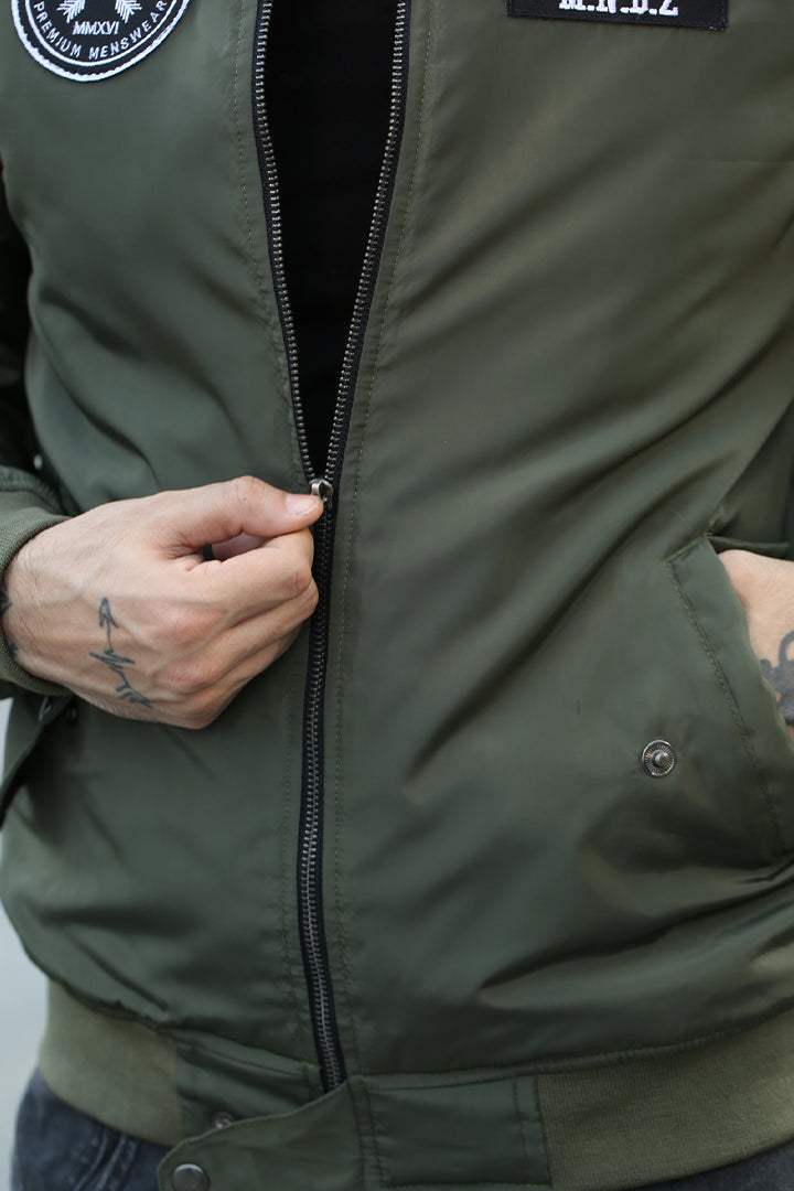 Olive Drab Maverick Jacket - Mendeez PK 