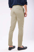 Slim Fit Chinos - Sand - Mendeez