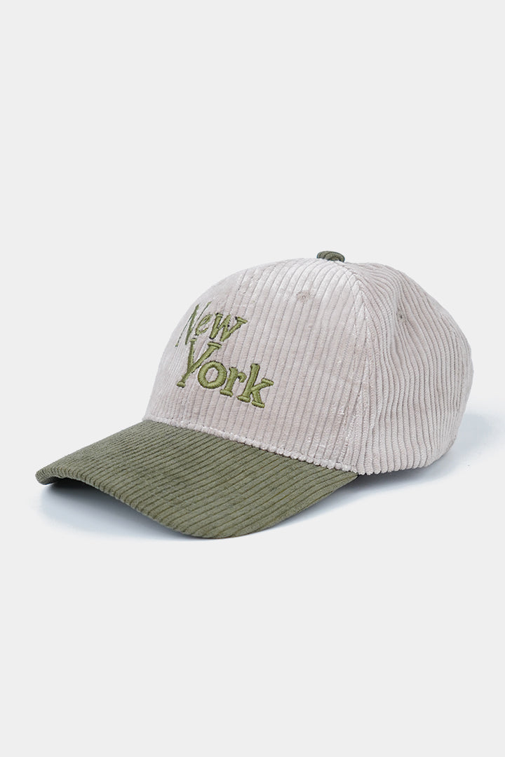 Corduroy Cap - Sand - Mendeez