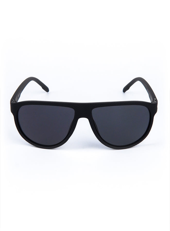 Aviator Round Sunglasses Black - Mendeez