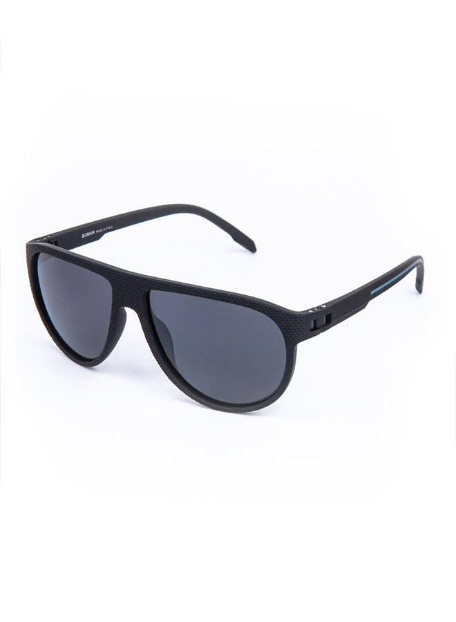 Aviator Round Sunglasses Black - Mendeez