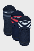 Stripecut No Show Socks - Pack of 3 - Mendeez PK 