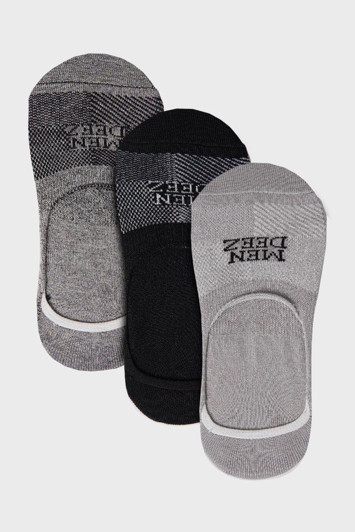 Mesh No Show Socks - Pack of 3 - Mendeez