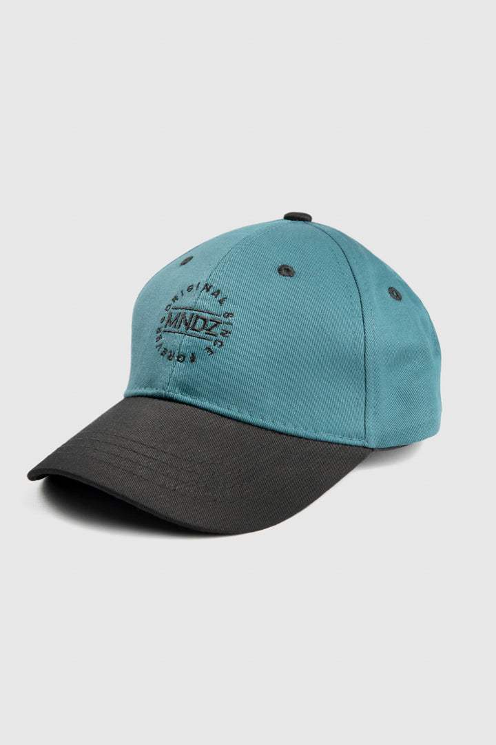 MNDZ Original Embroidered Cap - Teal & Black - Mendeez