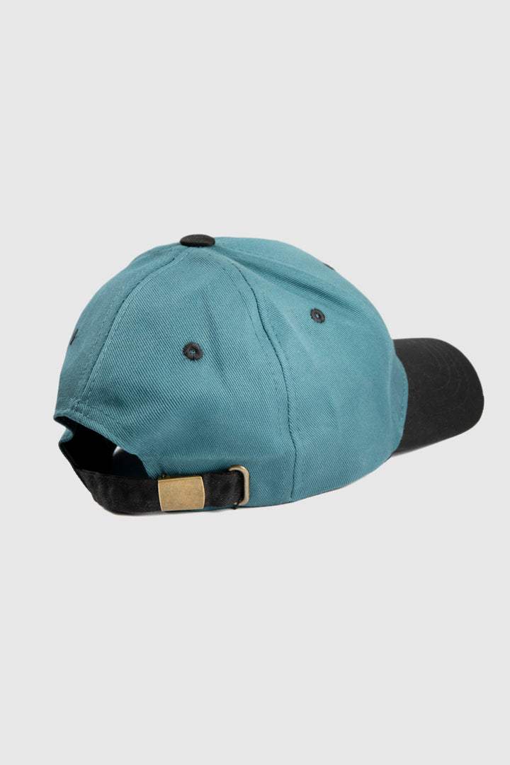 MNDZ Original Embroidered Cap - Teal & Black - Mendeez