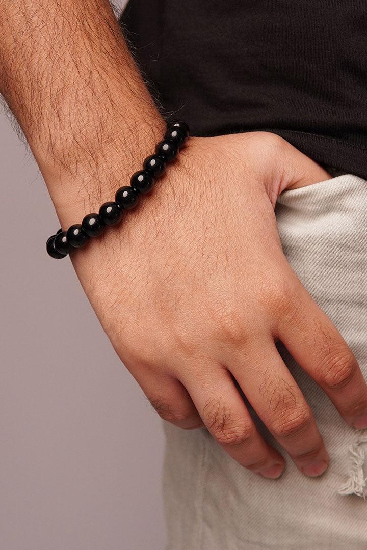 Beaded Bracelet - Black - Mendeez