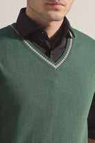 Sweater Vest - Green - Mendeez
