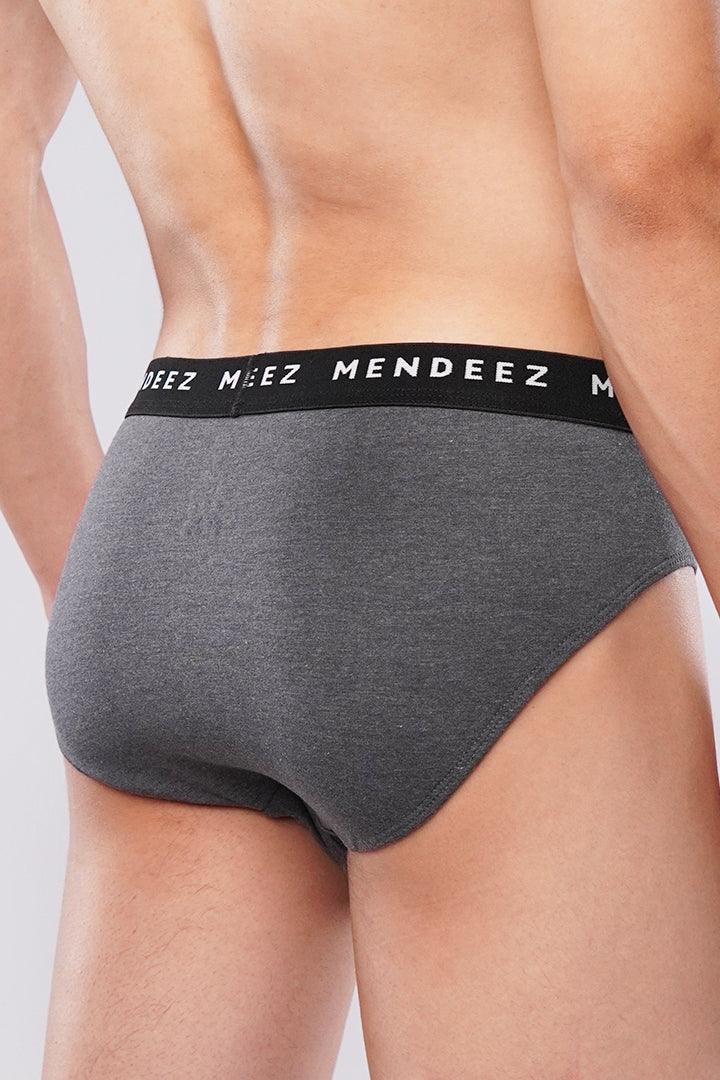 Grey Anthracite Briefs - Mendeez PK 