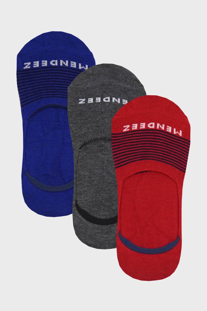 Candy No Show Socks - 3 Pack - Mendeez PK 