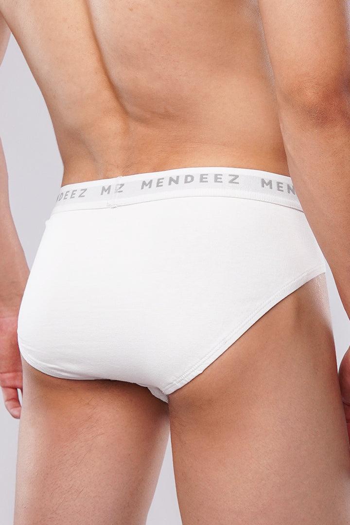 Snowy White Briefs - Mendeez PK 