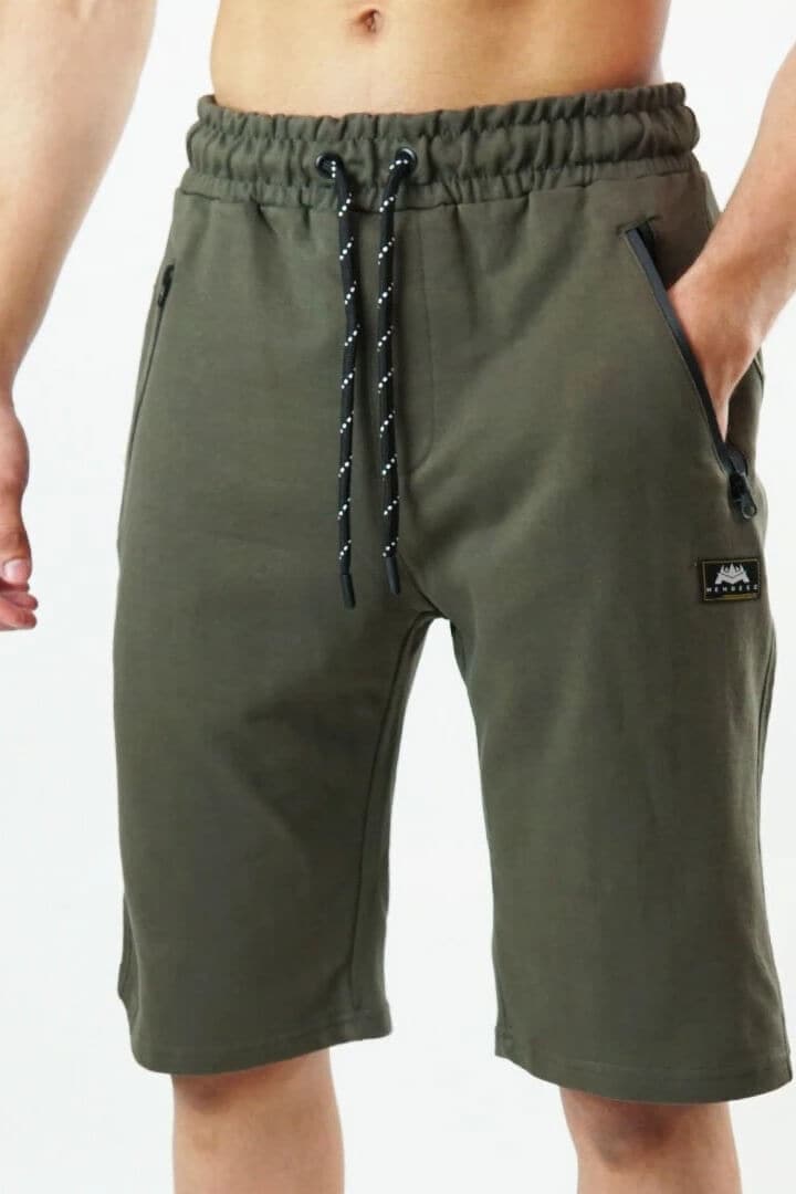 Premium Olive Green Shorts (4273934434413)