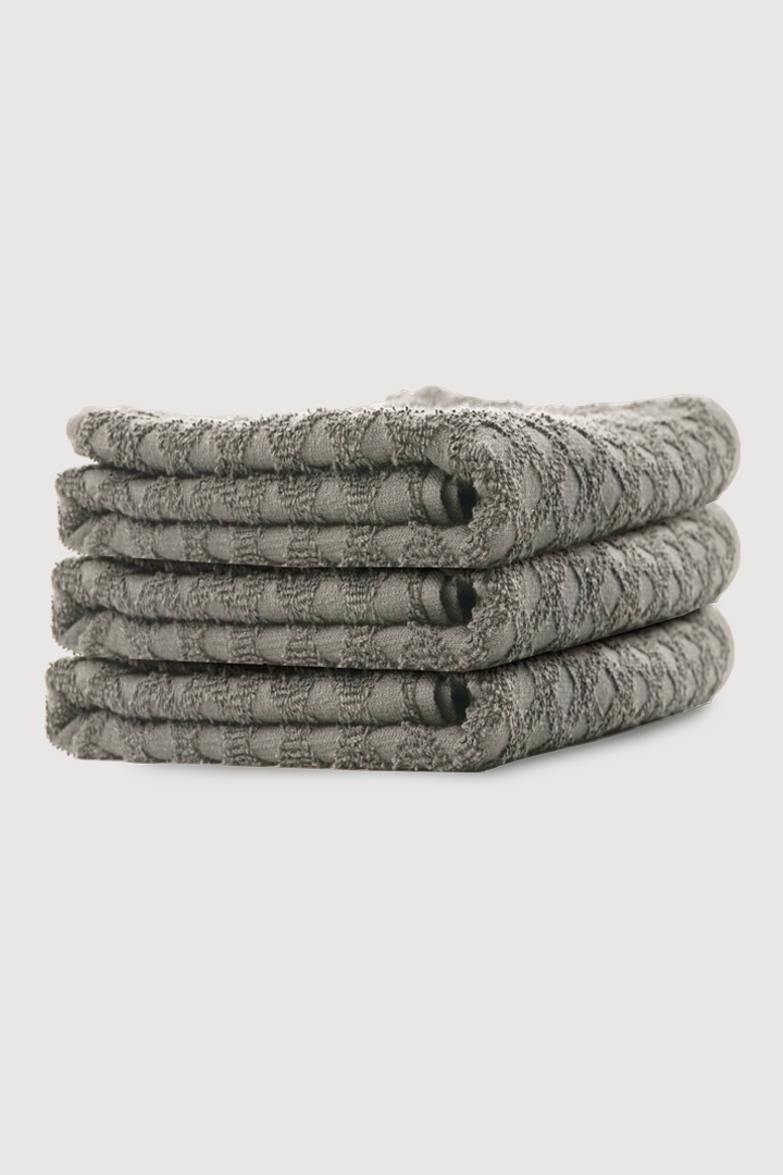 Grey Combed Towel - Mendeez PK 