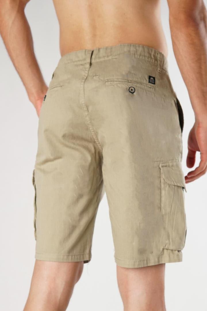 Sandy Brown Cargo Shorts - Mendeez PK 