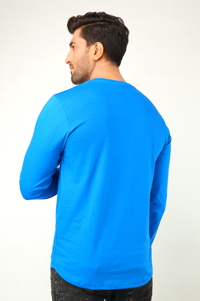 Royal Blue Full Sleeve T-Shirt - Mendeez PK 