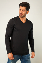 Pack of 3 - Full Sleeve V Neck T-Shirt - Mendeez PK 