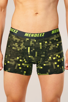 Yellow Maze Printed Boxer Trunk - Mendeez PK 