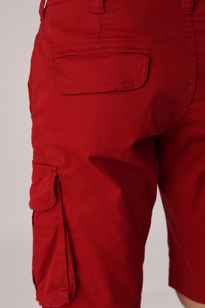 Cardinal Triple Stitched Cargo Shorts - Mendeez PK 